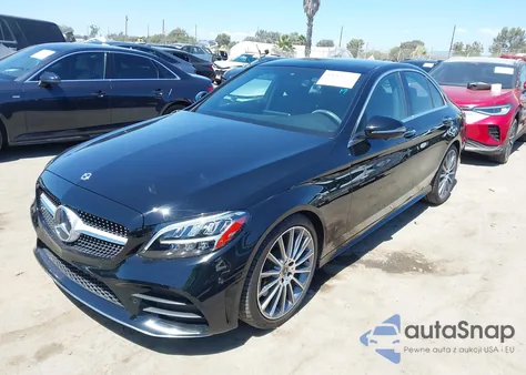 2019 Mercedes-Benz C 300 из США, поврежденный, VIN 55SWF8DB0KU306606